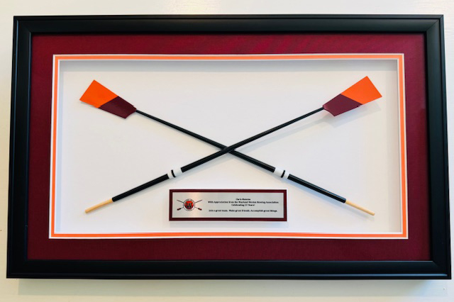 crossed oars crossed oars